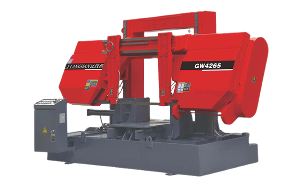 沙田镇GW4265双柱龙门卧式带锯床