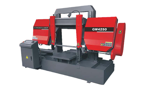 沙田镇GW4250双柱龙门卧式带锯床